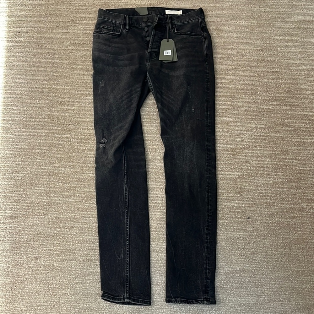 All saints brand new ripped black jeans. Size 28